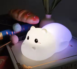 چراغ خواب سیلیکونی اسب آبی hippo